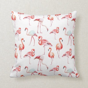 Blokkerij Roze Flamingo Decoratief Sierkussen