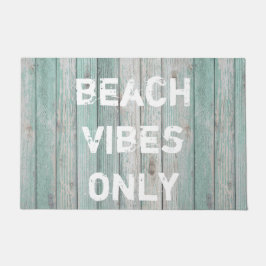 Blokkering alleen kleurkatoenhout deurmat