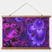 Blokkering fractale wand hangend wandkleed (Voorkant)