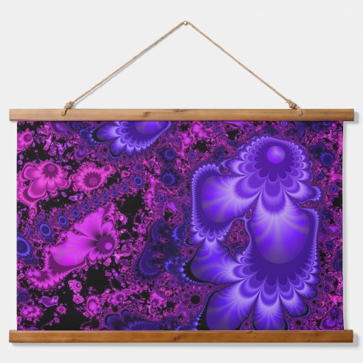 Blokkering fractale wand hangend wandkleed (Voorkant)