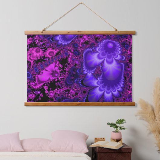 Blokkering fractale wand hangend wandkleed (Slaapkamer)