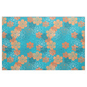 Blokkering Hawaiian Retro Floral Stof (Fat Quarter)