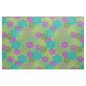 Blokkering Hawaiian Retro Floral Stof (Fat Quarter)