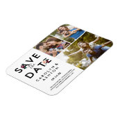 Blokkering | Maroon 3 Foto slaat de datum op Magneet (Linkerzijde)