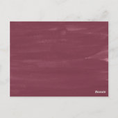 Blokkering | Maroon Date Night Idea Kaarten (Achterkant)