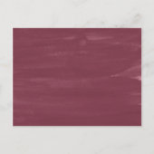 Blokkering | Maroon Hartelijk dank, jullie ontvang Briefkaart (Achterkant)