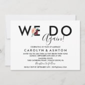 Blokkering | Maroon Vow Renewal Kaart (Voorkant)