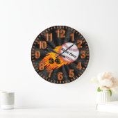 Blokkering van baseball-klokken met JOUW NAAM en N Grote Klok (Huis)