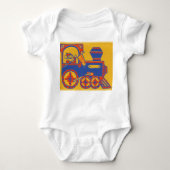  blokkering van Santa Train Romper (Voorkant)