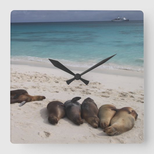 Blokkering Vierkante Klok (Voorkant)