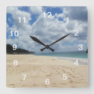 Blokkering Vierkante Klok