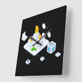 Blokkering Vierkante Klok (Hoek)