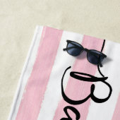 Blokkering Vlamingoranje Bachelorette Handdoek (In situ)