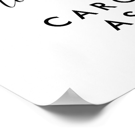 Blokkering | Welkom maroon bruiloft Poster (Hoek)