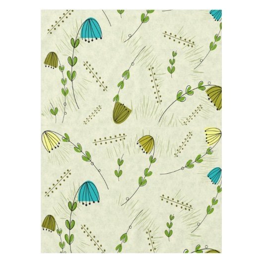 Blokkerklokken uit de middeleeuwen tafelkleed (Voorkant)