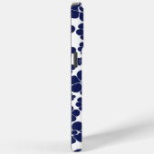 Blokkerpatroon - blauw en wit Case-Mate iPhone case (Achterkant / Rechts)