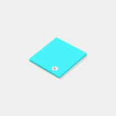 Blokkerpatroon Blauwgroen Post-it® Notes (Schuin)