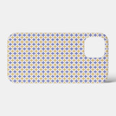 Blokkerpatroon Case-Mate iPhone Case (Achterkant (horizontaal))