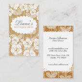 Blokkerpatroon | Chalk Doodle Visitekaartje (Voorkant / Achterkant)