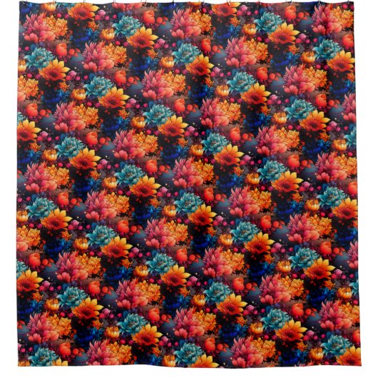 Blokkerpatroon Douchegordijn (Voorkant)