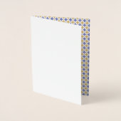 Blokkerpatroon Folie Kaarten (Voorkant)