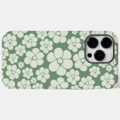 Blokkerpatroon - groen Case-Mate iPhone case (Achterkant (horizontaal))