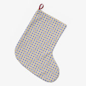 Blokkerpatroon Grote Kerstsok (Voorkant (Hangend))