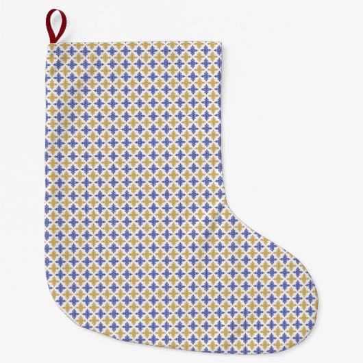 Blokkerpatroon Grote Kerstsok (Voorkant)