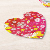 Blokkerpatroon Kartonnen Onderzetters (Gekanteld)