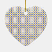 Blokkerpatroon Keramisch Ornament (Achterkant)