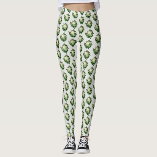 Blokkerpatroon Leggings (Voorkant)
