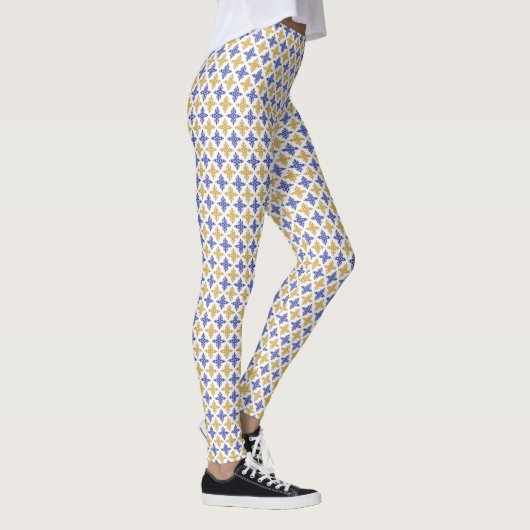 Blokkerpatroon Leggings (Rechts)