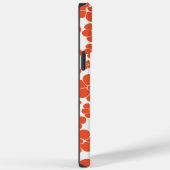 Blokkerpatroon - Oranje en wit Case-Mate iPhone Case (Achterkant / Rechts)