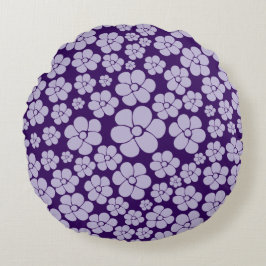 Blokkerpatroon - Paars Rond Kussen