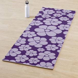 Blokkerpatroon - Paars Yogamat