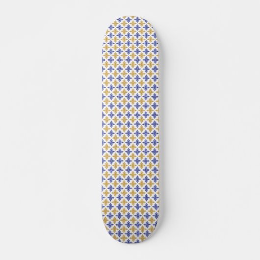 Blokkerpatroon Persoonlijk Skateboard (Voorkant)
