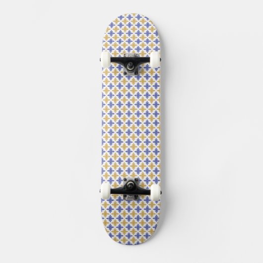 Blokkerpatroon Persoonlijk Skateboard (Voorkant)