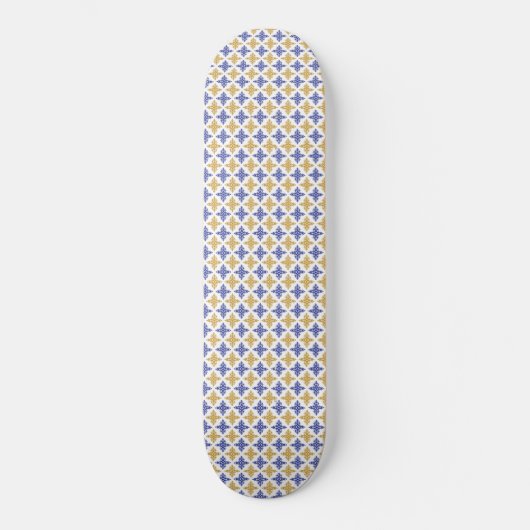 Blokkerpatroon Persoonlijk Skateboard (Voorkant)