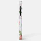 Blokkerpatroon, Roos Case-Mate iPhone Case (Achterkant/links)