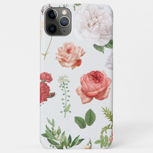 Blokkerpatroon, Roos Case-Mate iPhone Case (Achterkant)