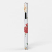 Blokkerpatroon, Roos Case-Mate iPhone Case (Achterkant/rechts)