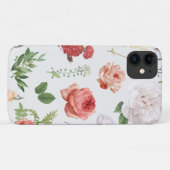 Blokkerpatroon, Roos Case-Mate iPhone Case (Achterkant (horizontaal))