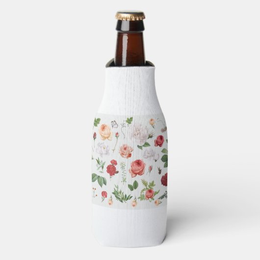 Blokkerpatroon, Roos Flesjeskoeler (Fles Voorkant)