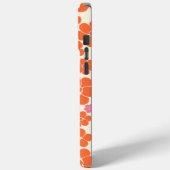 Blokkerpatroon - Roze, Oranje en crème Case-Mate iPhone Case (Achterkant / Links)