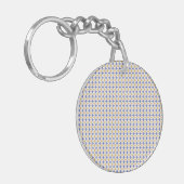 Blokkerpatroon Sleutelhanger (Voorkant Links)