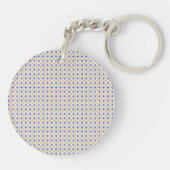 Blokkerpatroon Sleutelhanger (Achterkant)