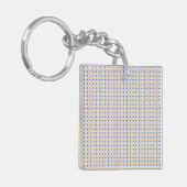 Blokkerpatroon Sleutelhanger (Voorkant Links)