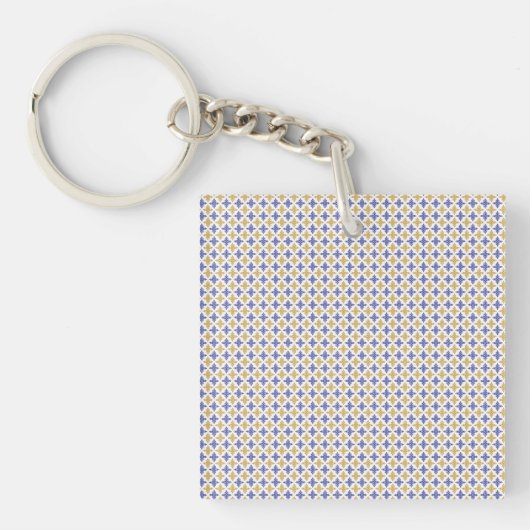 Blokkerpatroon Sleutelhanger (Voorkant)