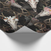 Blokkerpatroon van ventilatoren cadeaupapier (Hoek)