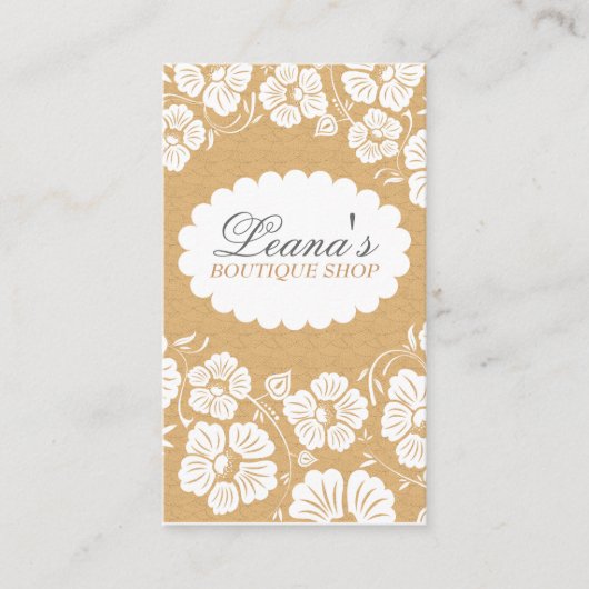 Blokkerpatroon Visitekaartje (Voorkant)